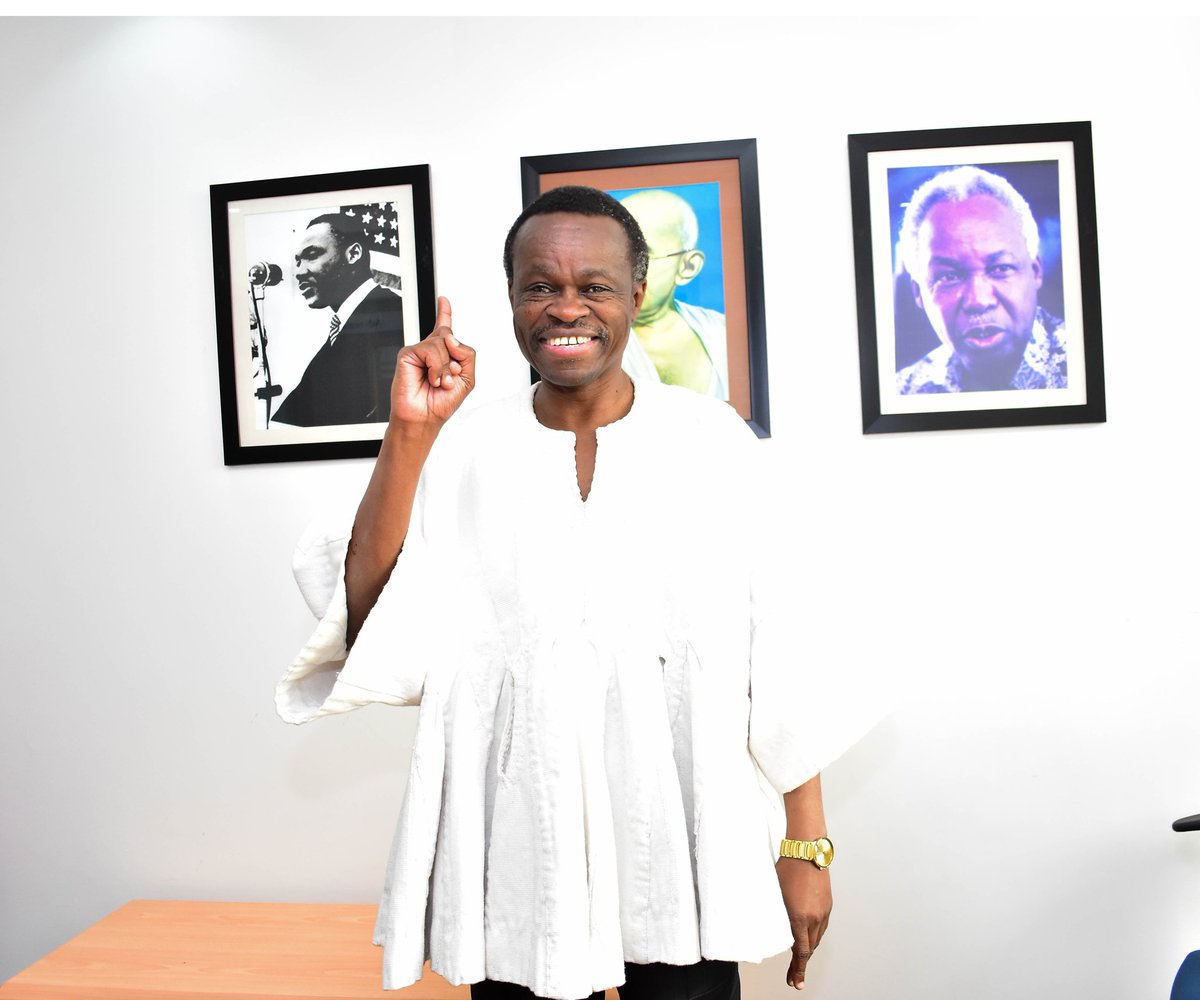 PLO Lumumba in his study
